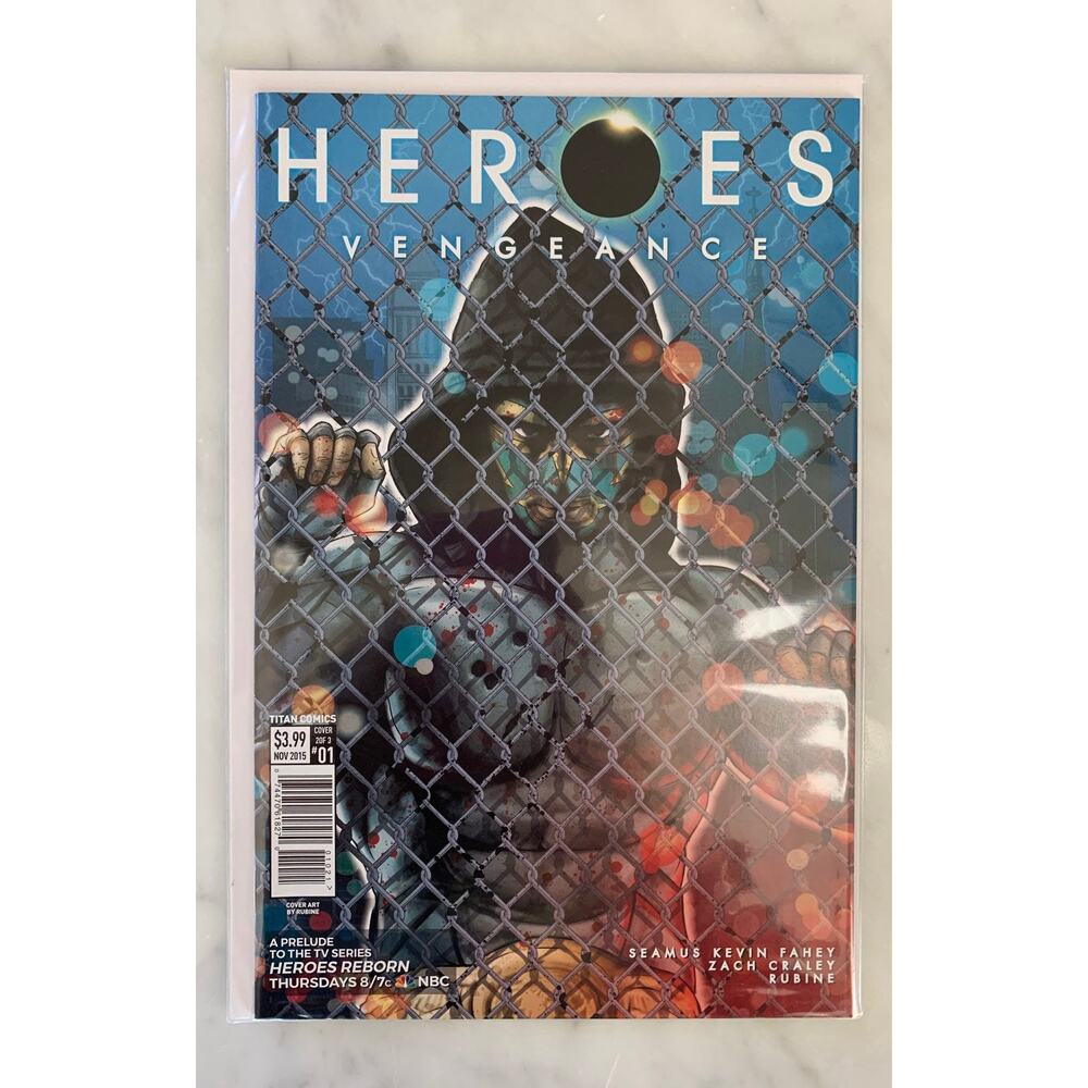 "Heroes: Vengeance" Comic 01 (No. 2 of 3)